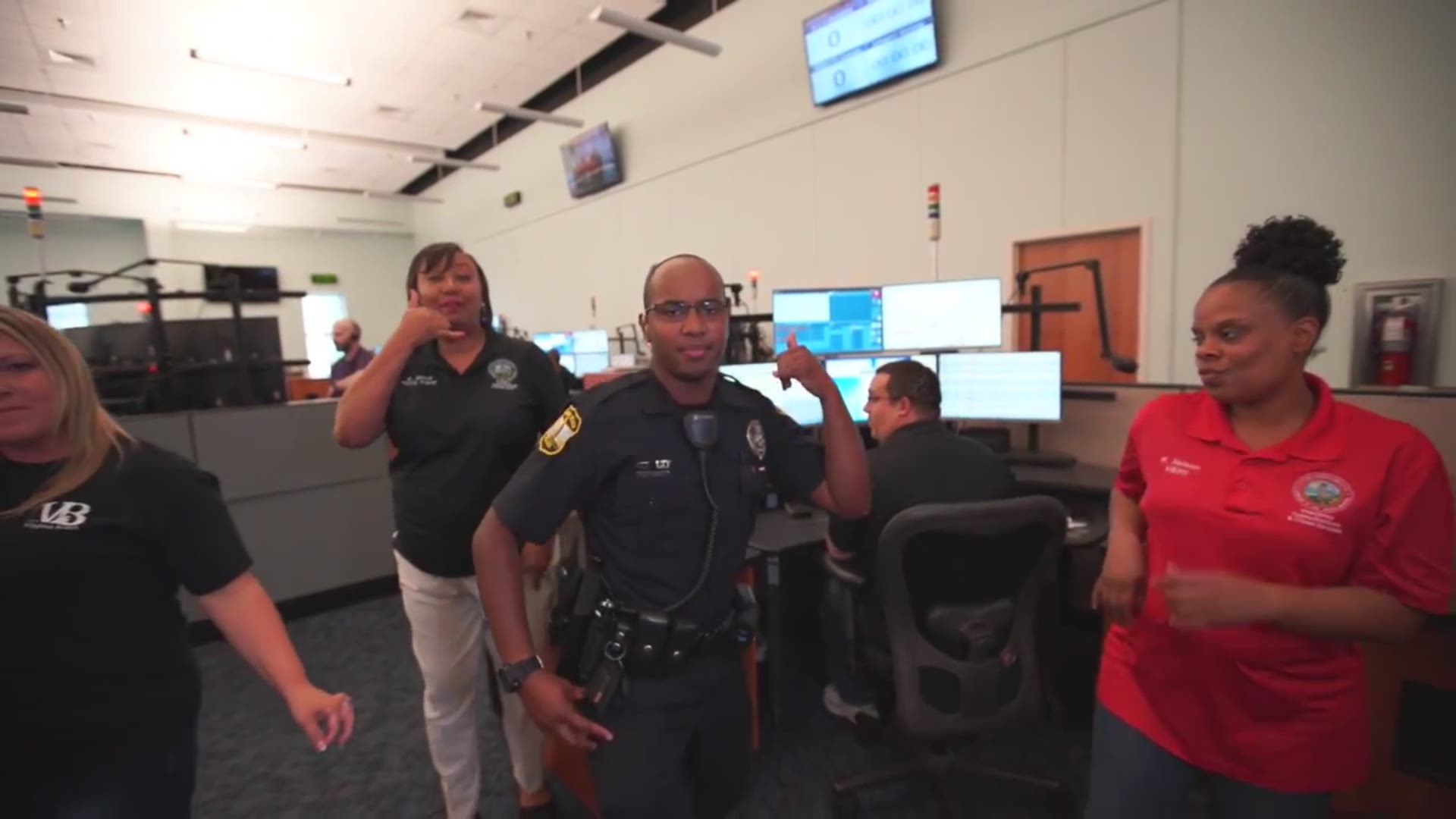 The Norfolk Police Department challenged Virginia Beach Police to take part in the #LipSyncChallenge. And boy, they did not disappoint.