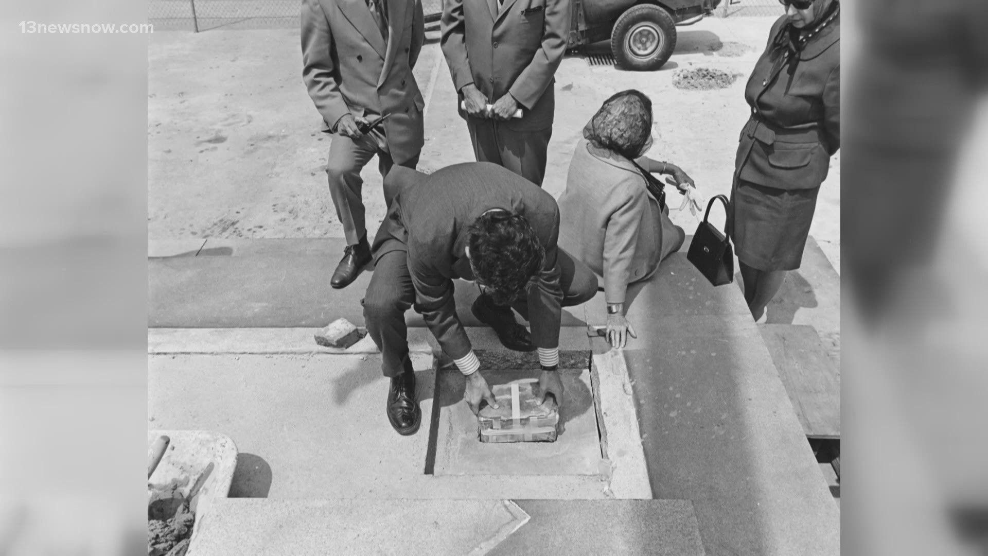 After the Norfolk Confederate monument was stripped down to its foundation, crews pulled a time capsule out. 13News Now Madison Kimbro was there for the big reveal.