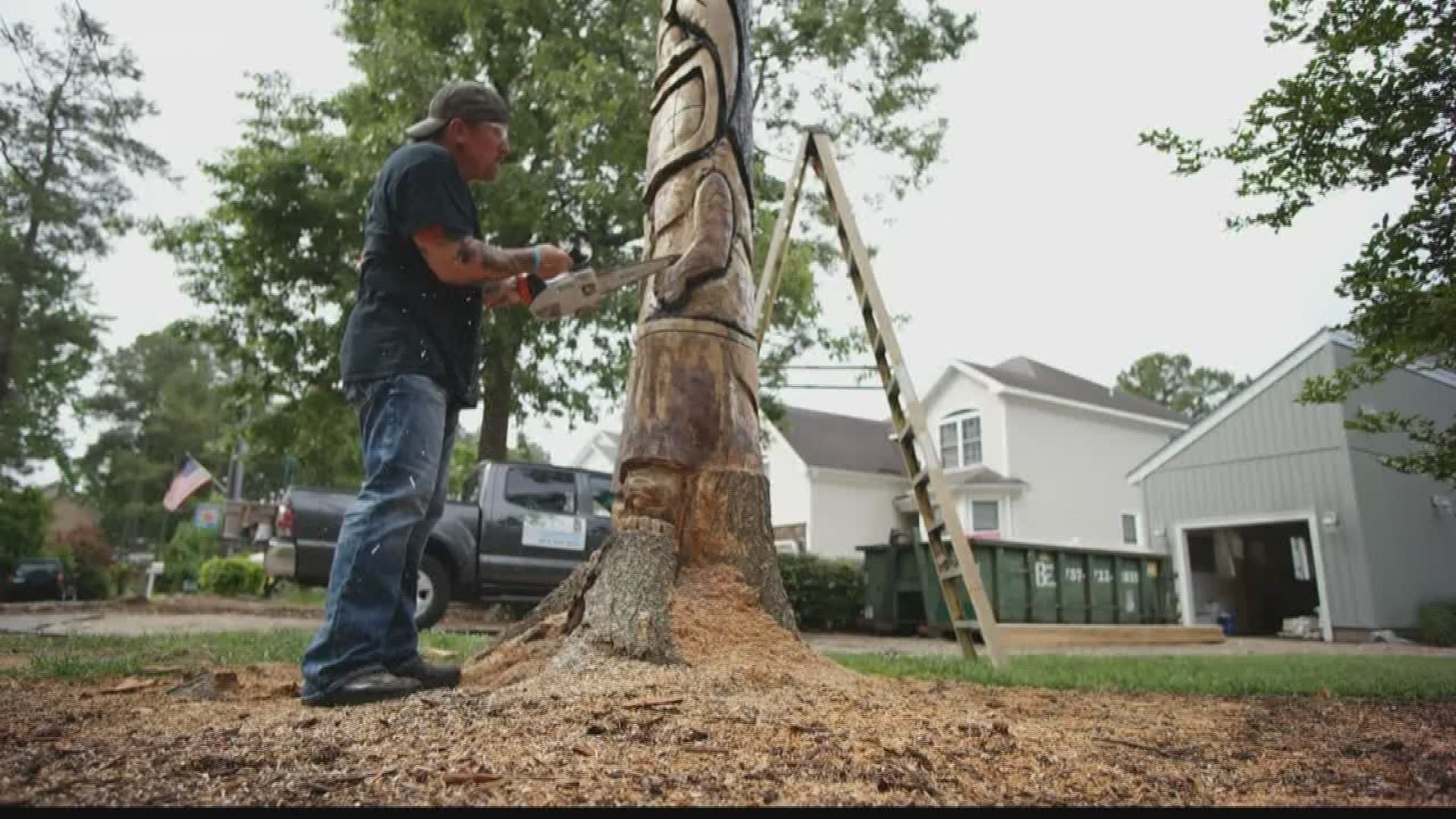 A local tattoo is using his skills to leave his mark on a new medium.