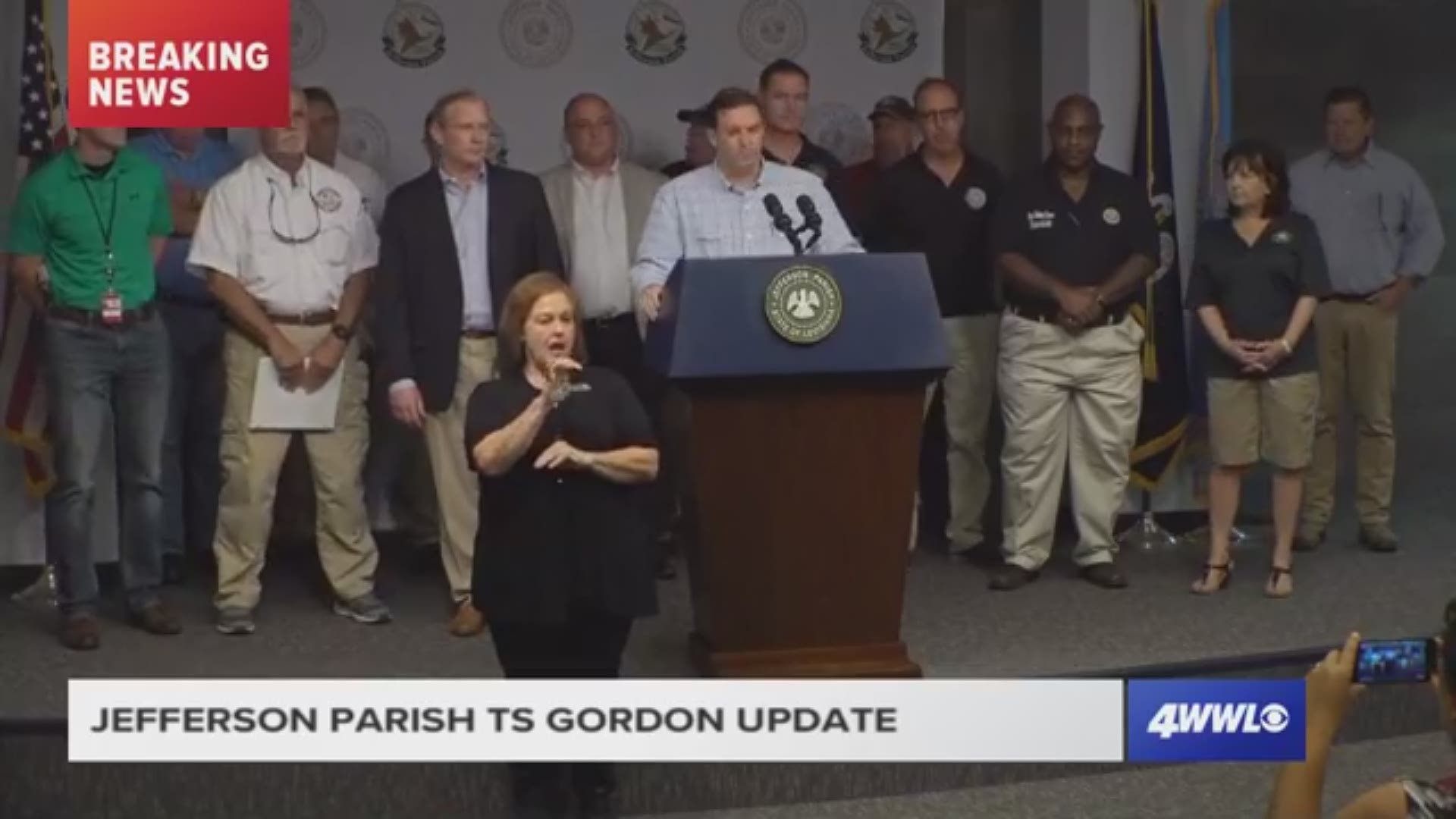 Jefferson Parish storm preps update: 2 pm 9/4/18