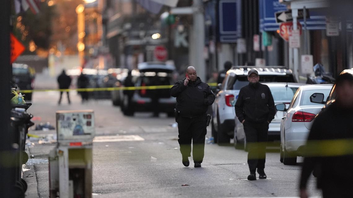 Security Barriers Down For Construction Before Bourbon Street Terror 