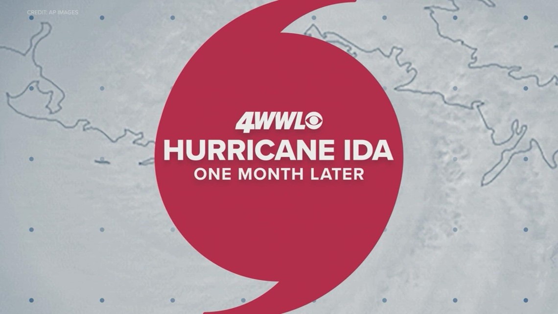 Hurricane Ida - One month later