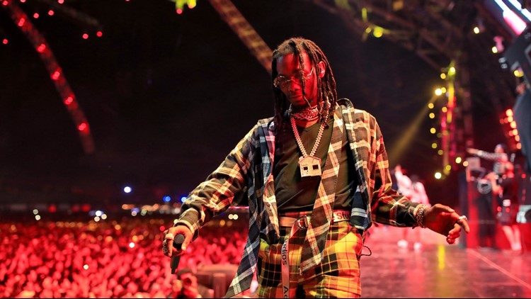 migos rapper offset arrested on marijuana possession of weapon