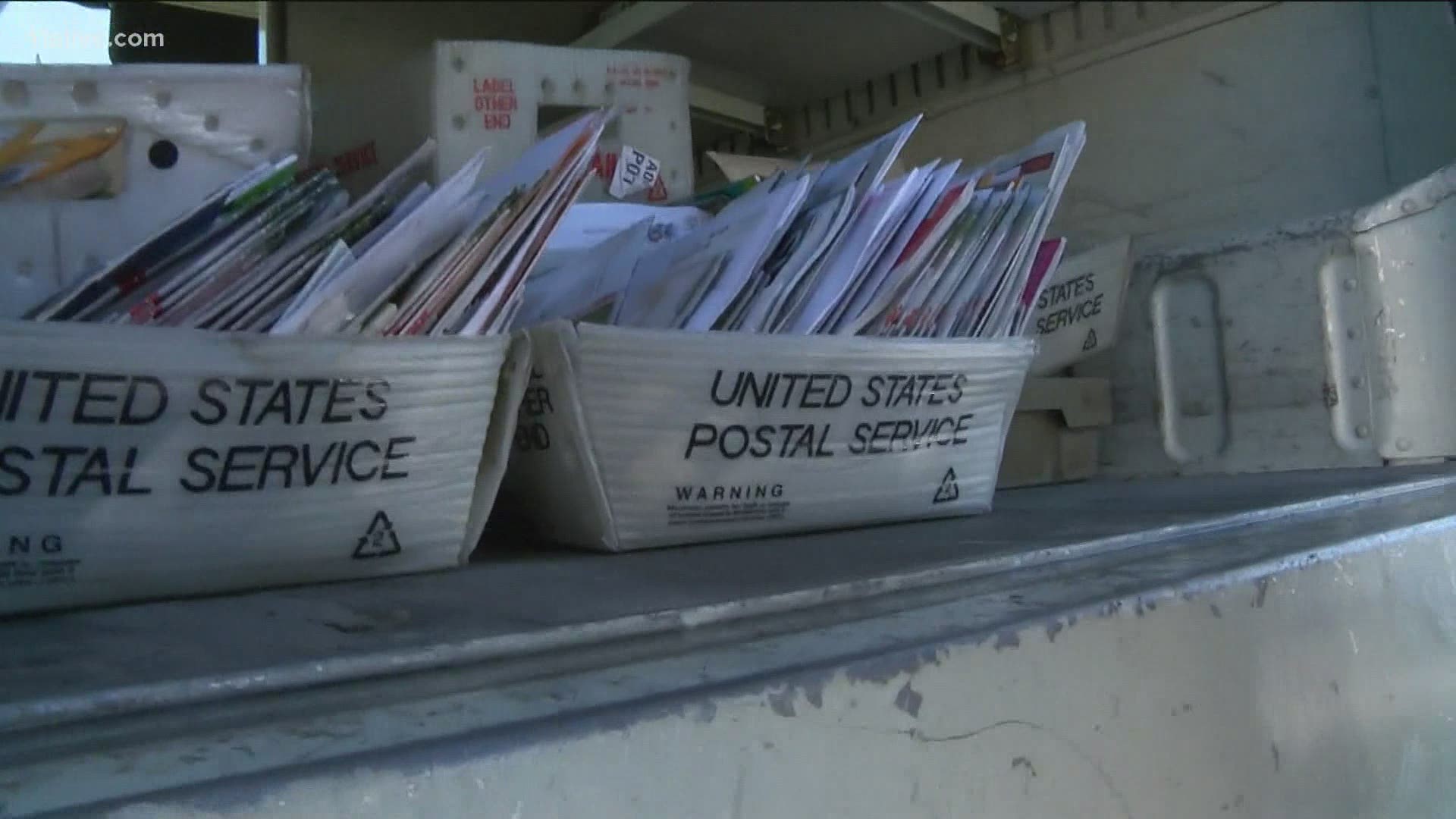 The United States Postal Service says First Class Mail traveling farther distances could take longer to land in your mailbox.