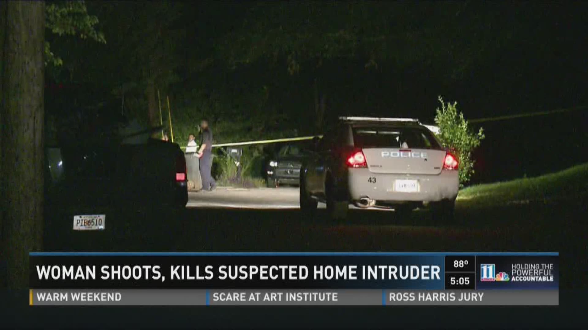 Ga. Woman Shoots, Kills Suspected Home Intruder