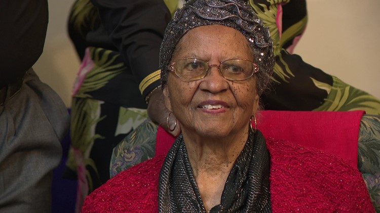 'The man upstairs' | Woman keeps her faith, spirits alive as she enters her 107th birthday