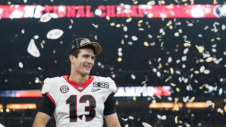 Here's what Stetson Bennett's mom said after her son led Georgia to the national title