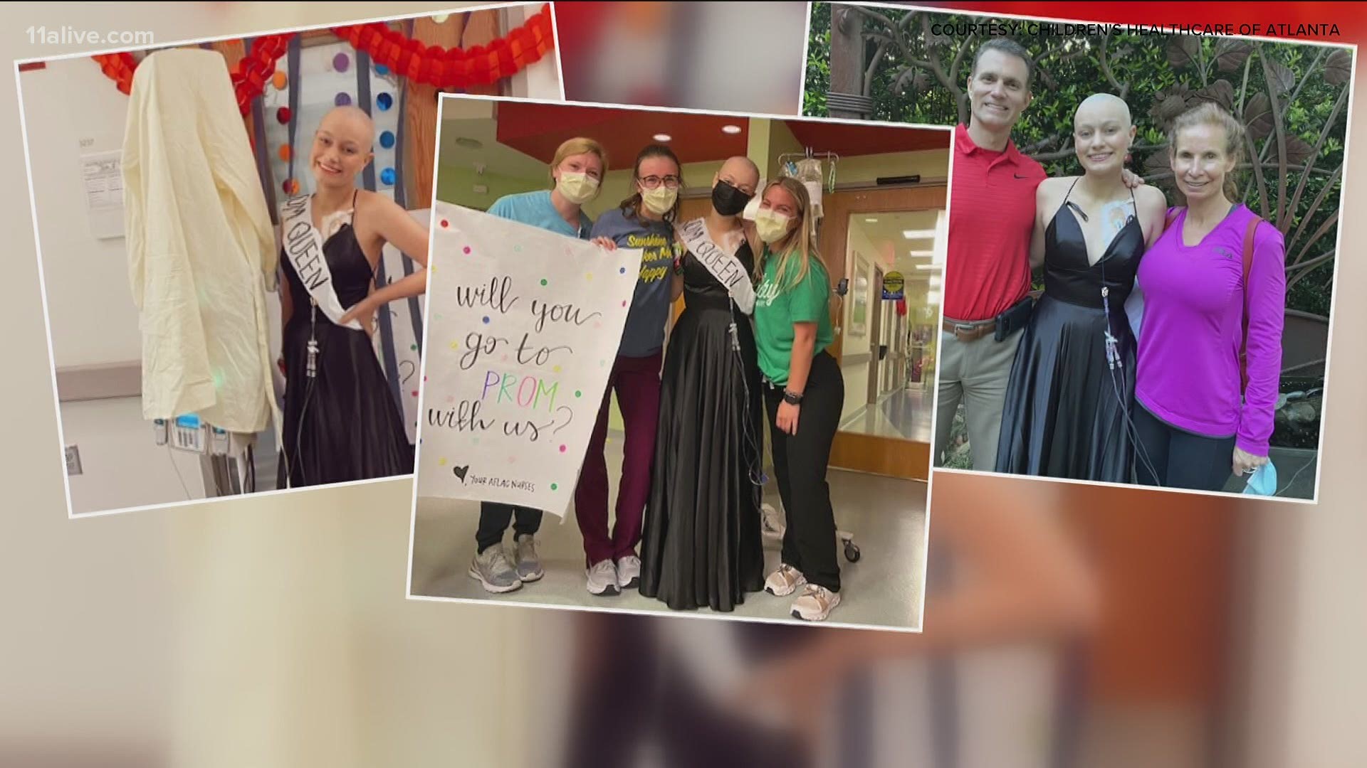 Faith Johnson desperately wanted to go to her senior prom, but leukemia treatment made it look like a no-go. So CHOA nurses stepped in to fill the void.