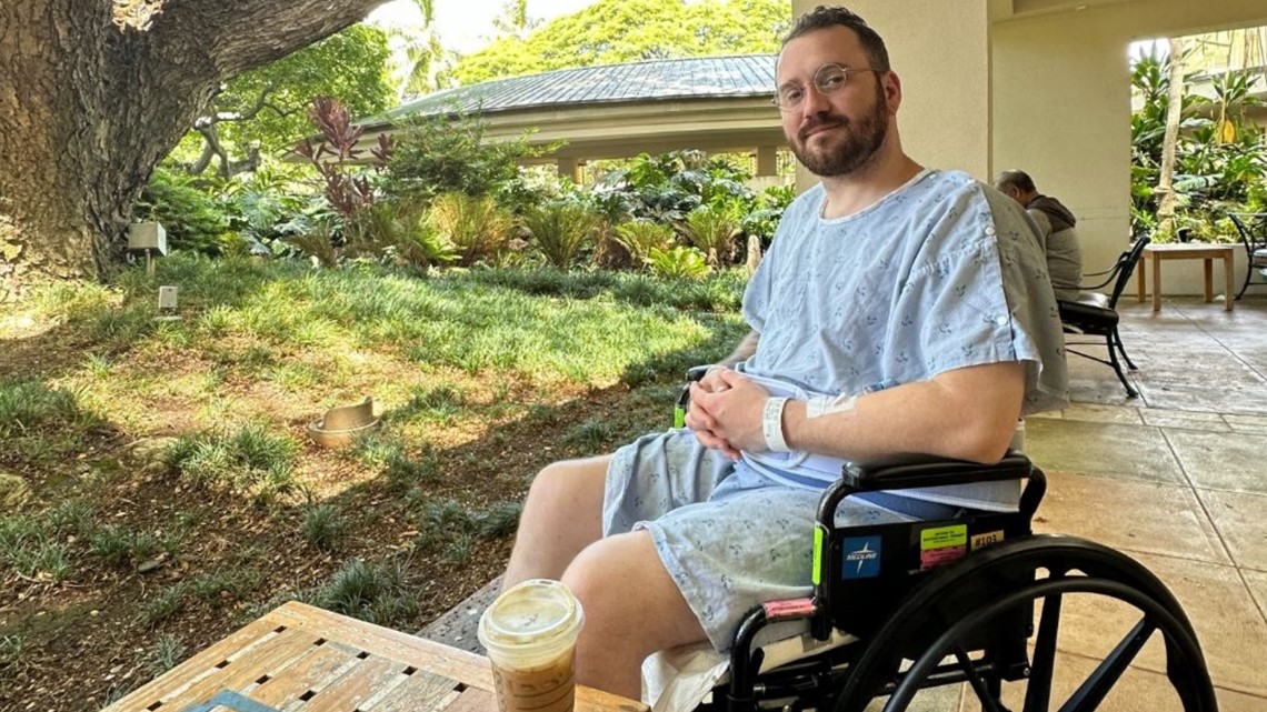 Atlanta man paralyzed rare spinal cord injury surfing in Hawaii