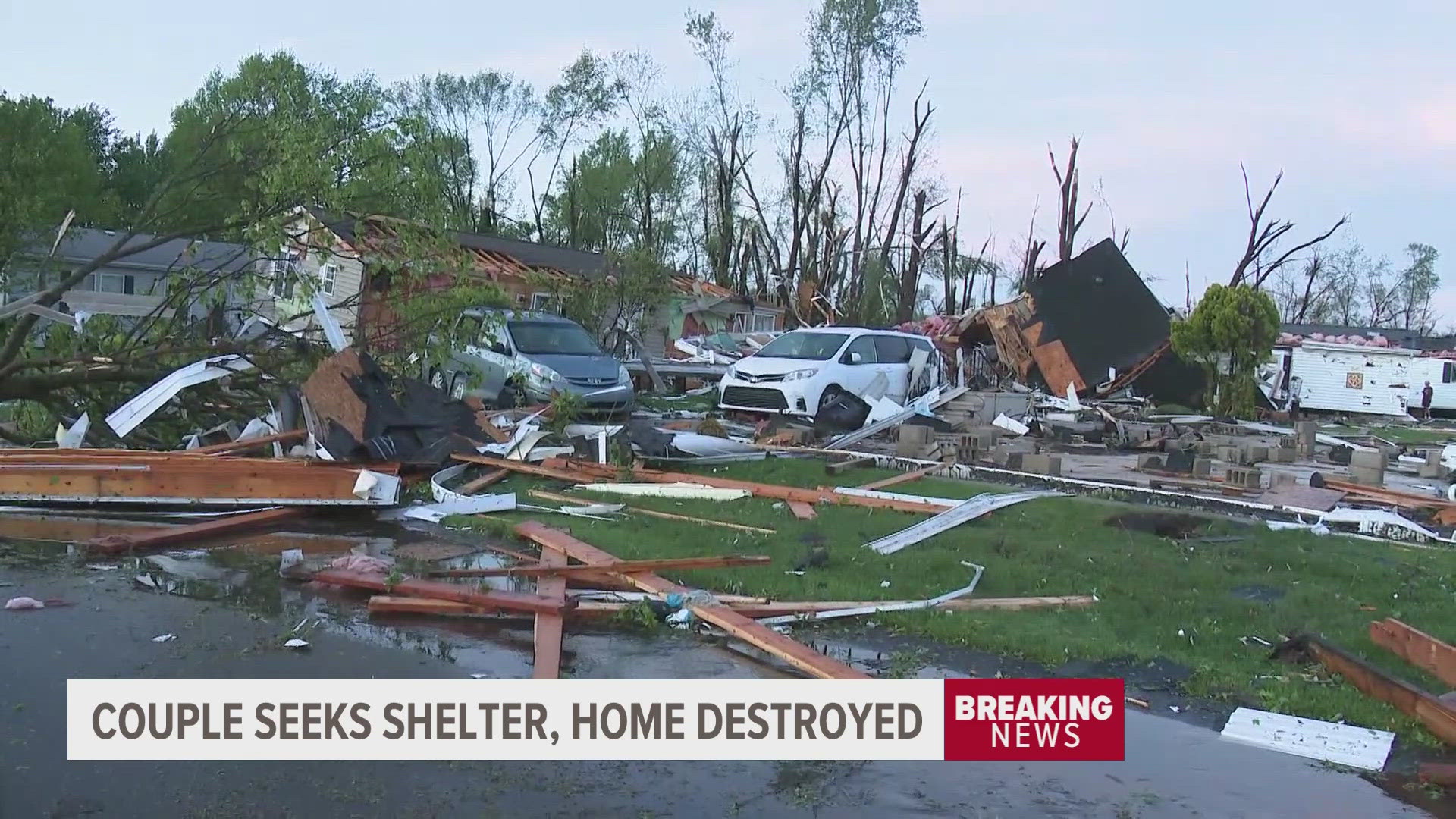 Severe storms hit the Midwest a day after deadly tornado