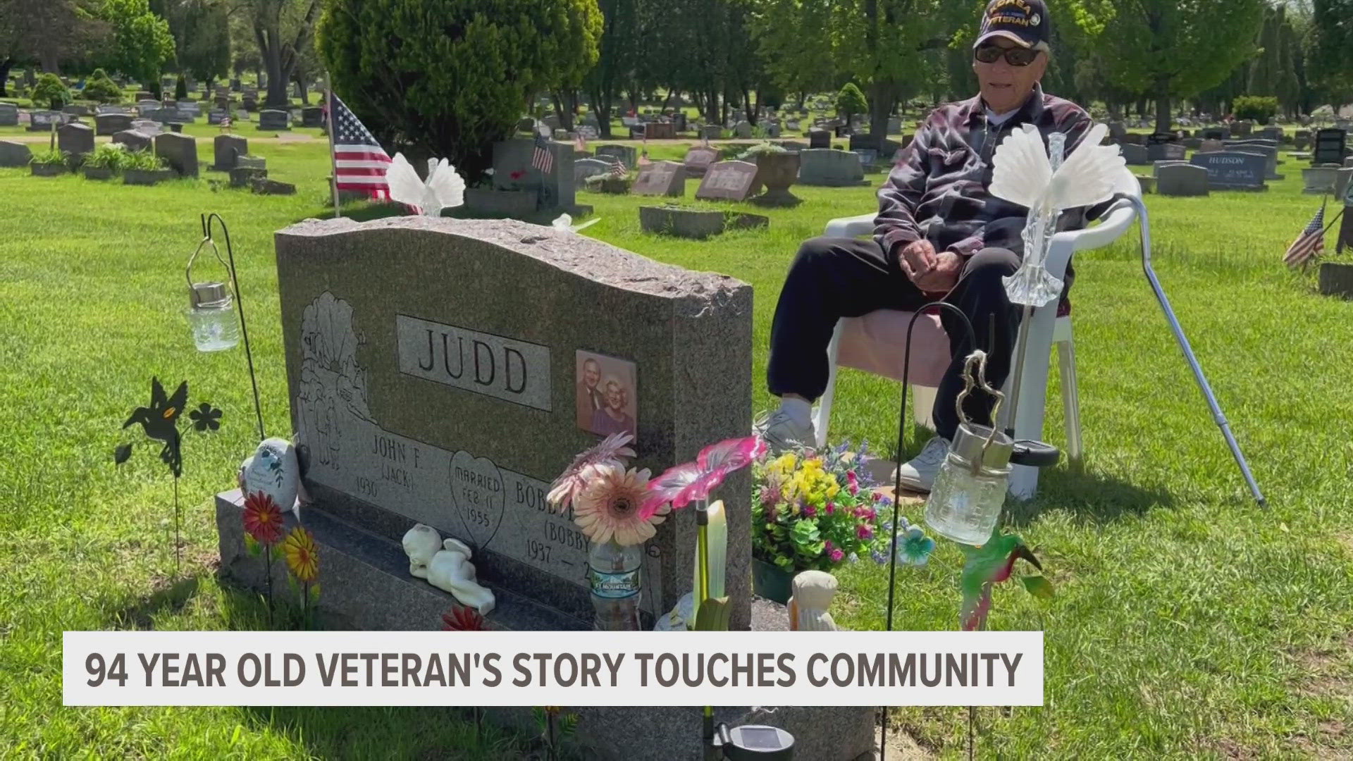 Veteran's story of nearly 70 years of marriage touches community ...